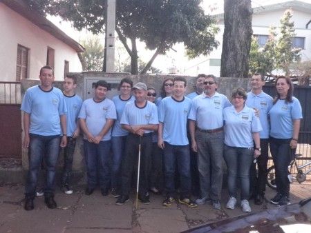Equipe ADEVASB no desfile de 7 de Setembro/2013