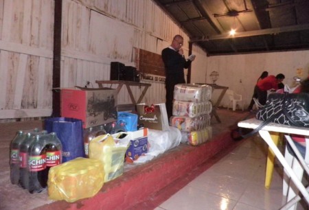 Colonial Beneficente no "Piquete Marca de Casco" em favor do associado Jean Vaz Ribeiro.