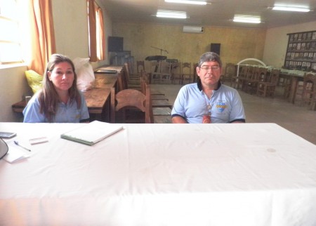 Nossos tesoureiros: Izaura e José Artur (Pingo)