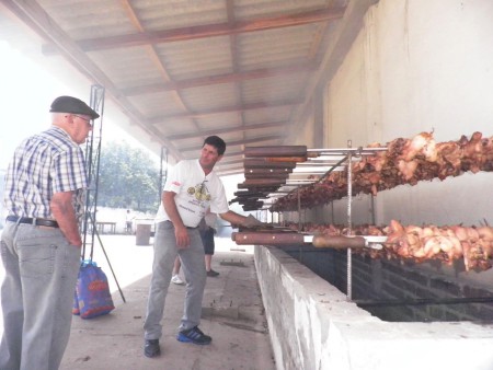 Rotarianos Gastão Fonseca e Rui Faccin